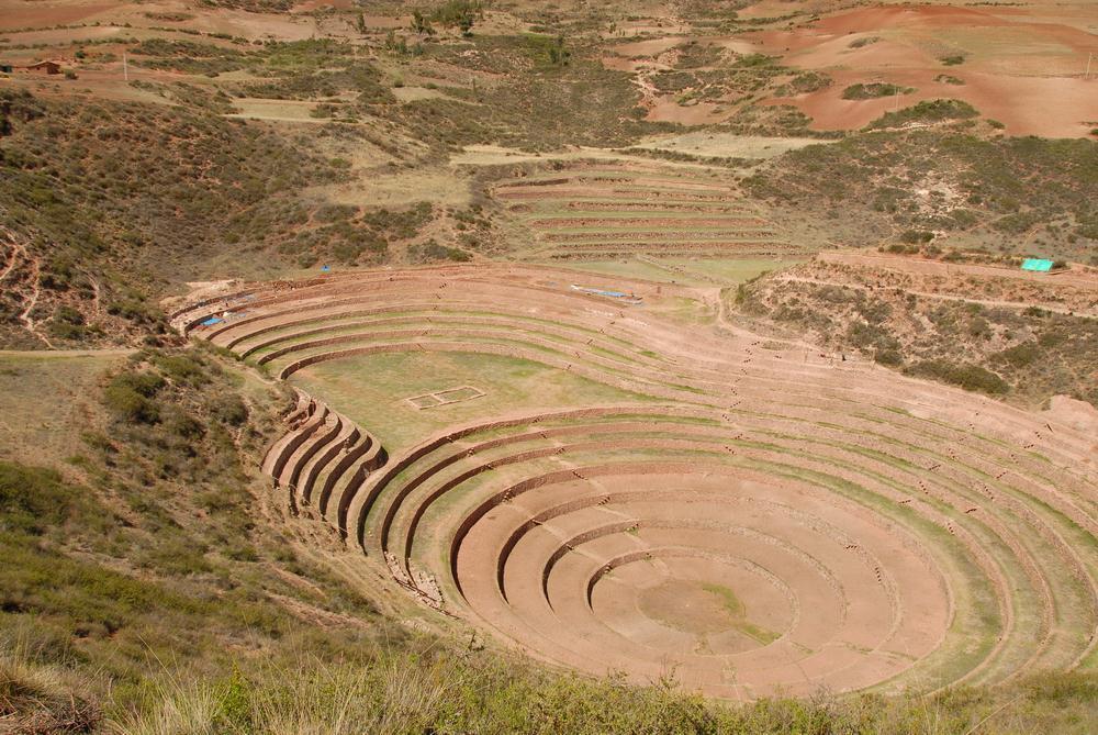 Moray Agricultural Experiment Station with complex irrigation & terraces to take