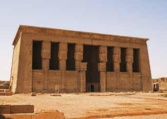 ancient relics than in Denderah, Qena. Denderah is one of the most isolated and least-known sites along the Nile.