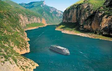 This afternoon, embark the deluxe Victoria Jenna for your three night cruise on the Yangtze River.