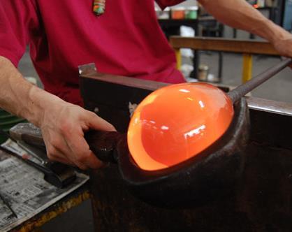 This workshop will demystify the principles of forming hot glass into finished objects.