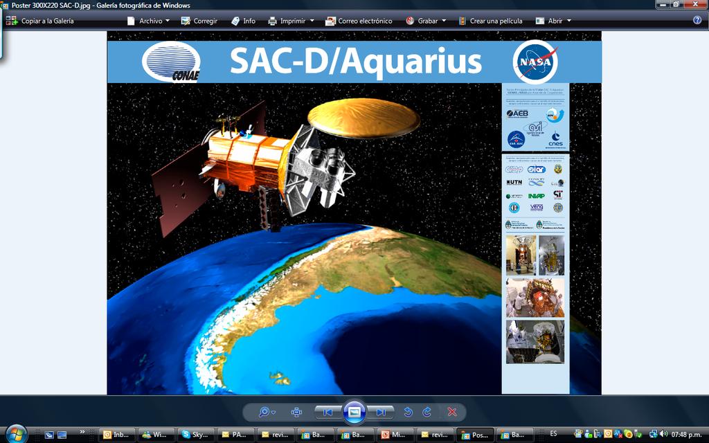 SAC-D/Aquarius DCS - Data