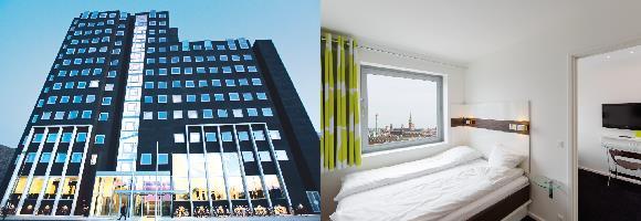 HOTEL NAME: WAKE UP** (CARSTEN NIEBUHRS GADE) Carsten Niebuhrs Gade 11, 1577 Copenhagen V Standard room for 1 person (bed 160x200 cm) incl breakfast: DKK 800 per night Standard room for 2 persons