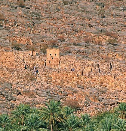 Nizwa Izki Manah Ibra Location Jabal hams The lateau road: