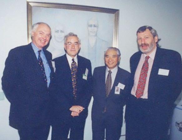 Photo 19: Professor Robert O Neill, Professor Paul Dibb, Yukio Satoh