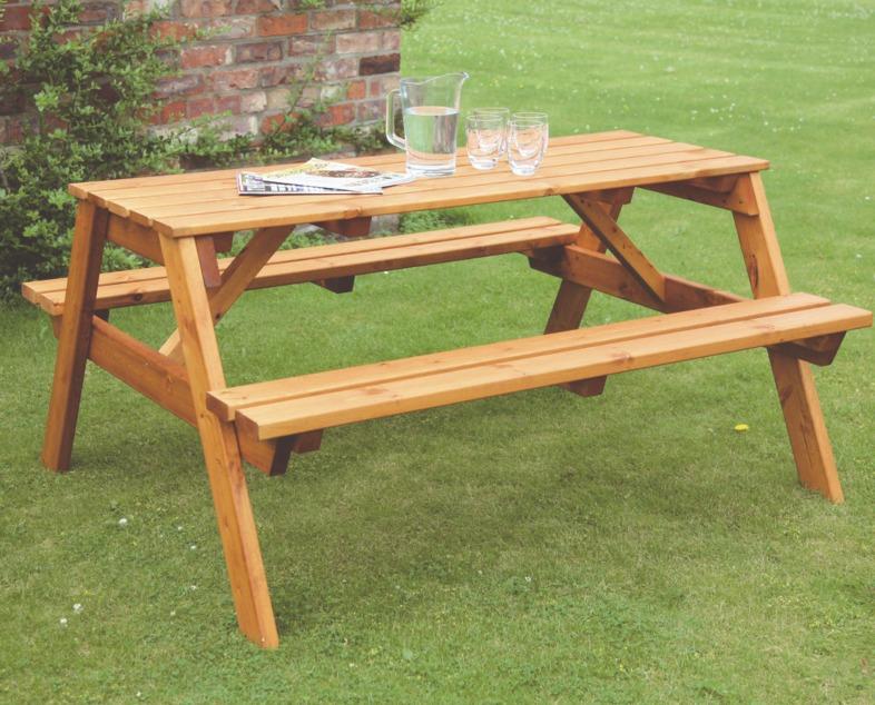 hardwearing Handcrafted from FSC certified timber INGLETON PICNIC BENCH LARGE 99.