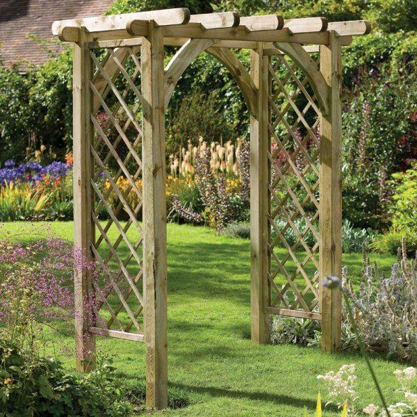 CADIZ GARDEN ARBOUR 229.99 FSC Certified Smooth Planed timber Pressure treated for Longer life eliminates the need for annual re-treatment.
