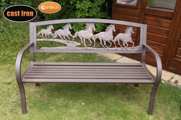 COUNTRY BENCH CAST IRON 249.