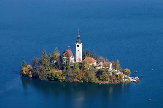 According to a legend, the temple of the goddess Ziva, once stood in the place of the current Baroque church on Bled Island.
