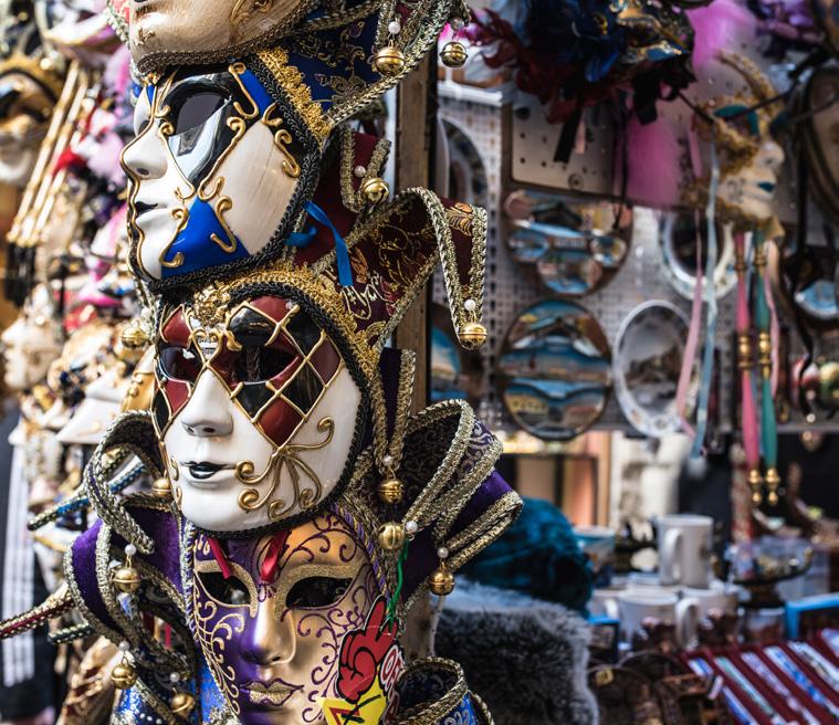 After making your very own Venetian mask, you ll continue with the guided tour as you make your way back to your hotel, uncovering what is known as Hidden Venice.