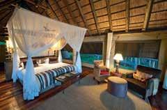 BOTSWANA FLY-IN LODGES SEE PAGE 50 FOR SAMPLE PRICING JACANA CAMP Located on a remote tree-covered