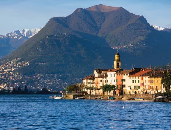 ABOUT THE RESORT At just 192m above sea level, Ascona and Lake Maggiore mark the lowest altitude point in Switzerland. This accounts for the warm climate and the rich greenness of the environment.