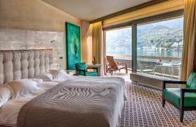 EDEN ROC HOTEL 5 star superior The fi ve star superior Hotel Eden Roc proudly sits on the banks of Lake Maggiore in Ascona, Ticino.