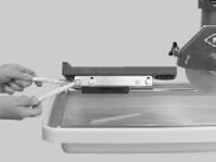 MAINTENANCE (D) Verify the Movable Cutting Table Roller Wheel Assembly is tight (E) Verify the Roller Wheels are tight (F) Verify the