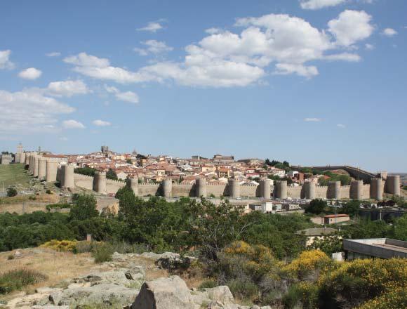 DAY-BY-DAY ITINERARY CONTINUED Madrid - Segovia - Avila - Toledo - Cuenca presbytery and ambulatory aids the acoustics of the interior, and has a very pleasing effect on the tiered exterior.