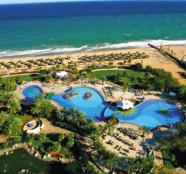 The resort sits on Al Aqah Beach just 15 kilometres from the picturesque village of Dibba, 49 kilometres from Fujairah town and airport and 140 kilometres from Dubai International Airport.