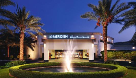 Deluxe Room Le Méridien Dubai Location: Garhoud Set amidst 38 acres of lush gardens, Le Méridien Dubai offers superlative service to meet the needs of the discerning traveller.