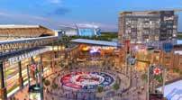 Featuring dining, entertainment, hotels, and a convention facility, the development is estimated to create over 3,025 jobs and have a $100 million yearly economic impact. Texas Live!