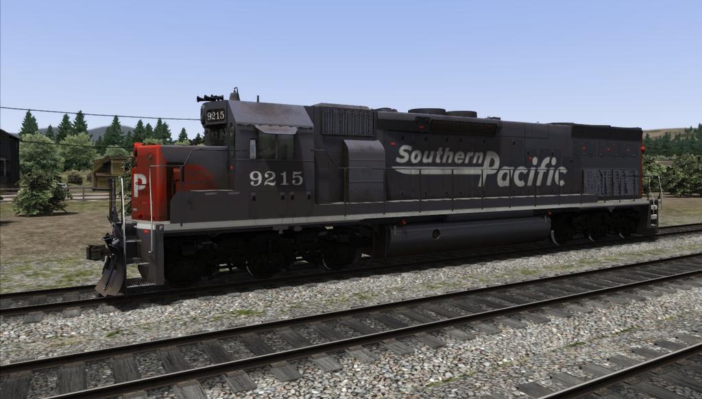 Included Rolling Stock EMD SD45T-2 SP speed lettering