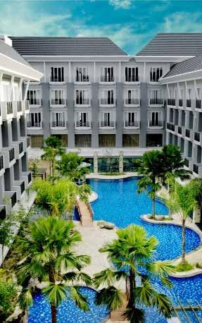 kalimantan This four-star international hotel is conveniently located and will offer a resort atmosphere with a relaxed and tranquil ambiance.
