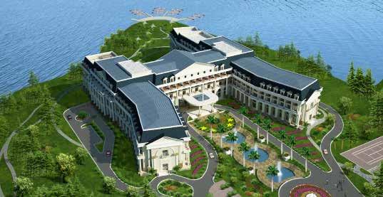 tuyen lam VIETNAM Opening 2020 Artistically designed, the French classical style is reflected in the hotel, villas and marina of the five-star Swiss-Belhotel Da Lat in Lam Dong Province.