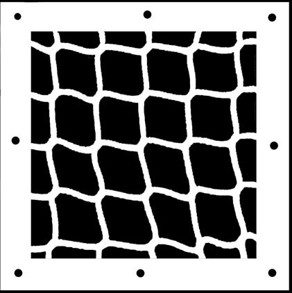 Safety Barriers Borders are made using durable 1-1/2 to 2-inch webbing and nickel-coated