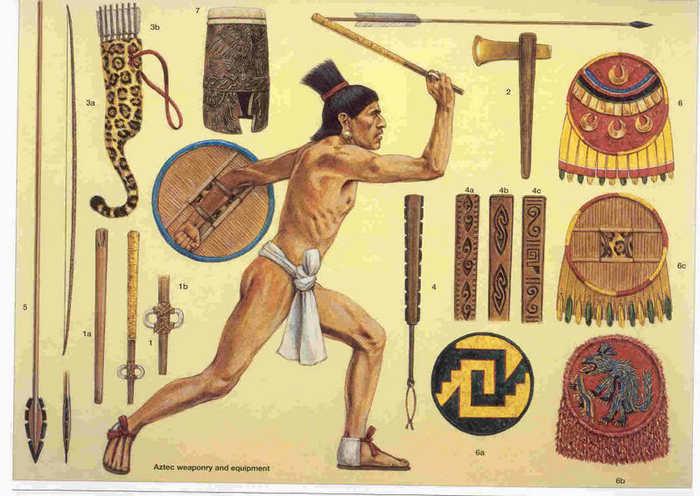 Technology The Incas had no iron or steel, and their weapons were not much better than those of their enemies Used bones, wood, copper and animal skin to create weapons such as swords, helmets and