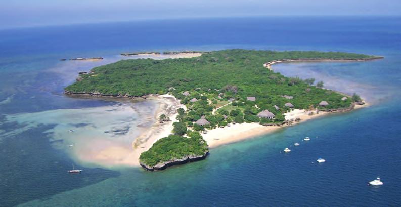 131 IBO ISLAND LODGE & DHOW SAFARIS Based in the northern Quirimbas Archipelago, Ibo Island Lodge has been built not only to provide a critical source of income for the local community and sustain