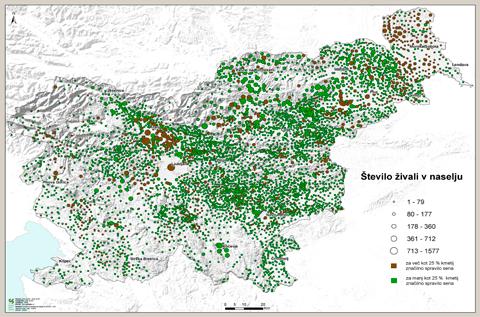 Prehranska vrednost senenega mleka Travinje pokriva skoraj 60 % vseh kmetijskih zemljišč v Sloveniji. Za Irsko in Veliko Britanijo smo tretja najbolj travnata država v Evropi.