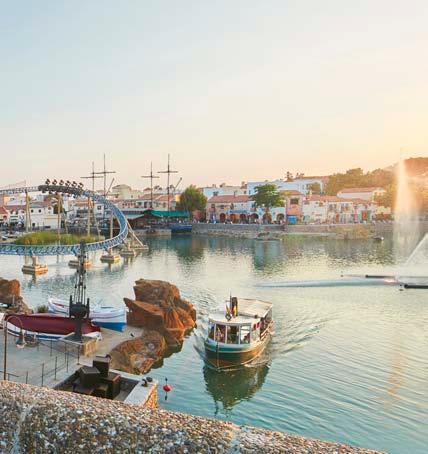 Opening of the Mediterrània Area Recreation of a charming Mediterranean fishing village with the utmost attention to every detail with exact replicas and original features of