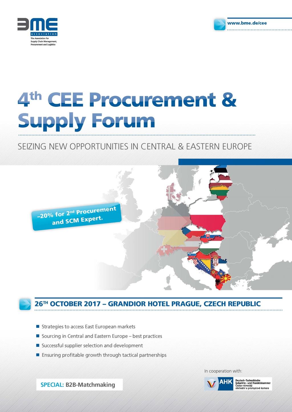 Overview (B2B, market transparency & congresses) Facts about the CEE Forum: Target of the Forum: Enlarge the market transparency for buyers of KMU and DAX Enable B2B-Networks Build a bridge between