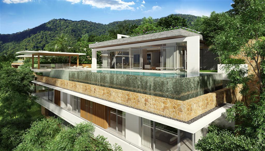 The Design The villas were conceived as an extension