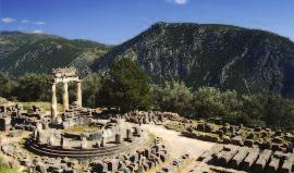 CLASSICAL TOUR & METEORA DAY ATHENS MYCENAE OLYMPIA Depart along the coast to the Corinth Canal.