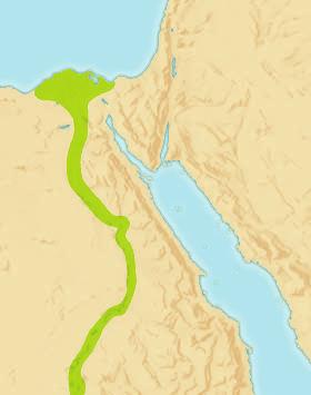 Settling the Nile The Egyptian civilization began in the fertile Nile River valley, where natural barriers discouraged invasions.