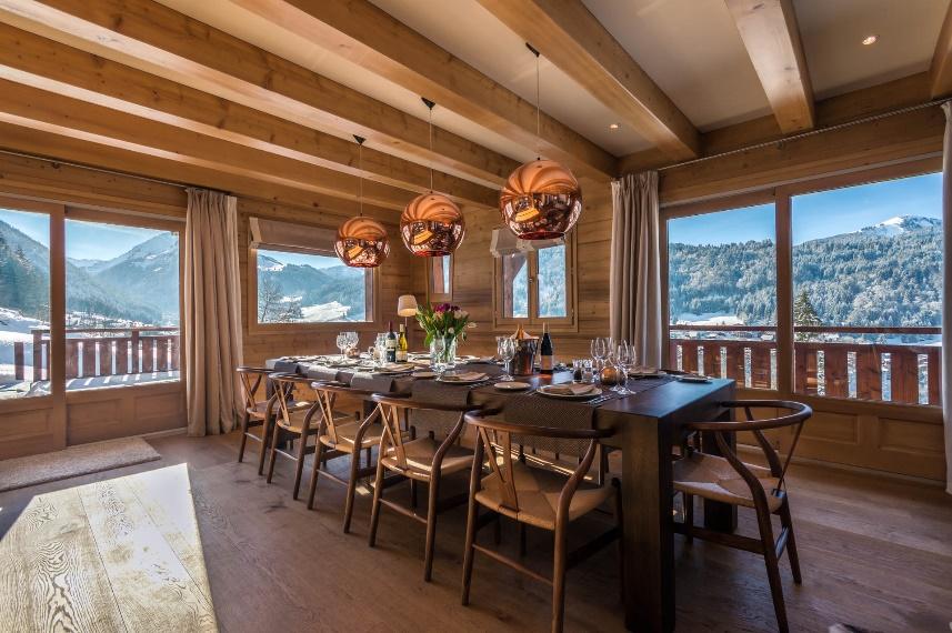 Chalet M is the most prestigious address in Morzine, occupying a privileged, private location, it has commanding views over the resort.