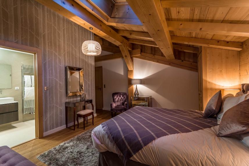 Furnished with a blend of classic and contemporary pieces, the chalet is one of the most elegant in the Portes du Soleil.