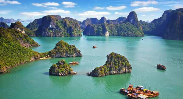 TOUR INCLUSIONS HIGHLIGHTS Experience the culture of Hanoi, Hoi An and Ho Chi Minh City Sail among the limestone islands of Halong Bay Explore Hanoi, Hoi An and Ho Chi Minh City at leisure Visit
