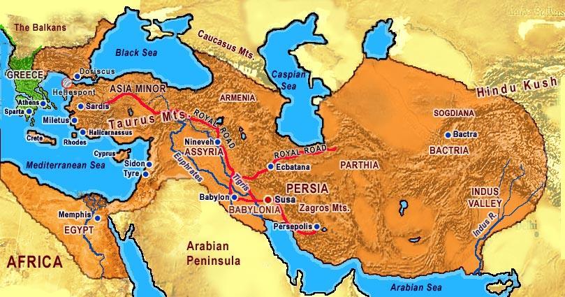 Darius I, the Persian ruler, sought