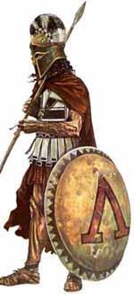 The Athenian army under the command of General Miltiades was made up of Hoplites.