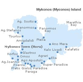 General Info Mykonos Island (often called the Jewel of the Aegean Sea) is a Greek island in the middle of the vast Aegean Sea.