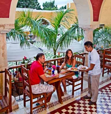 International cuisine. Visit to Zací Mayan Sinkhole (no swimming involved).