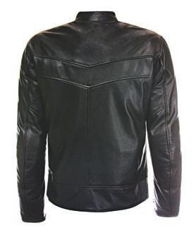 VINCENT MEN S JACKET LEATHER BIKER COLLAR PEBBLE FINISH COWHIDE CE APPROVED MOTION FLEX ARMOR Our inspiration for this design was