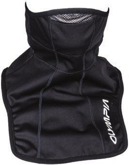 Our unisex Palmer balaclava is equipped with a windproof bonded three layer shell at bib & face, a small face opening and a neoprene nose.