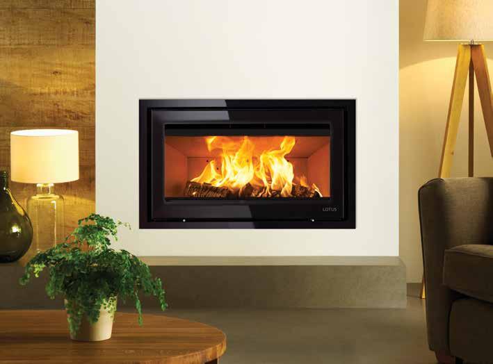 Lotus fireplace inserts are constructed according to the finest principles of craftsmanship with an exclusive and thoroughly thought-out design and finish that is in a class of its own.