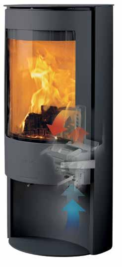 Lotus Comfort Eco Boost The innovative Comfort Eco Boost feature makes it even easier to light a Lotus stove, and is an optional extra available on the Sola, Liva, Mira and Prestige Integra models.