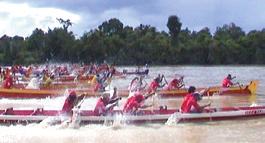 futsal competition, fireworks and the ever thrilling, exciting Limbang Regatta along the Limbang River.