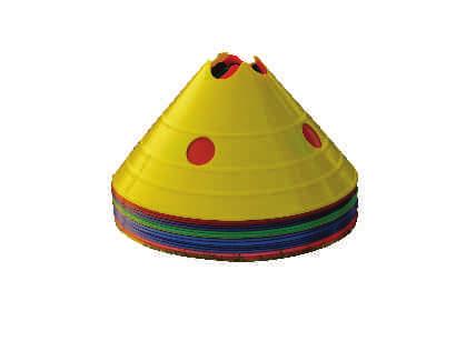 in speed and agility training Lightweight cones Designed with square base for stability