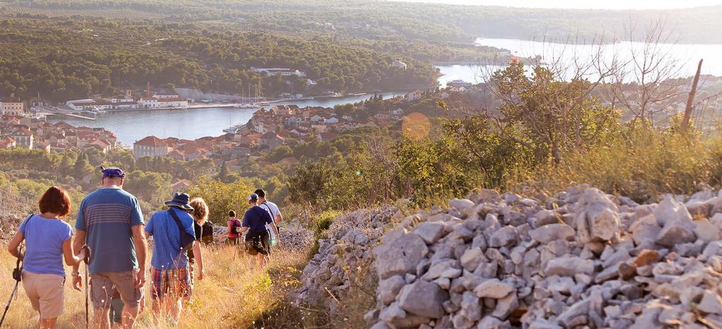 Active Cruises 14 Our Cycle and Hike Croatia trips allow you to experience the islands up close and personal, boasting no end of opportunities to get under the skin of this beautiful, sun- soaked