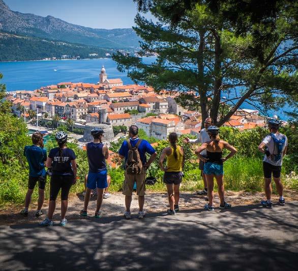 Our Cycle Croatia trip lets you to cover as much ground as possible on your bike.