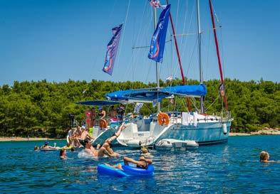 flotilla with our yachts Link up with our other trips to 599 Croatia Yachting Itinerary Split Return Itinerary Wednesday: 1pm Split to Brac