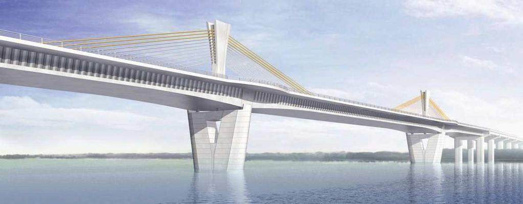 NORTH TANGENT ROAD Sector I with Danube Crossing Bridge (Zemun-Borca) Length: aprox. 8 km Estimated Cost: 120 mil.